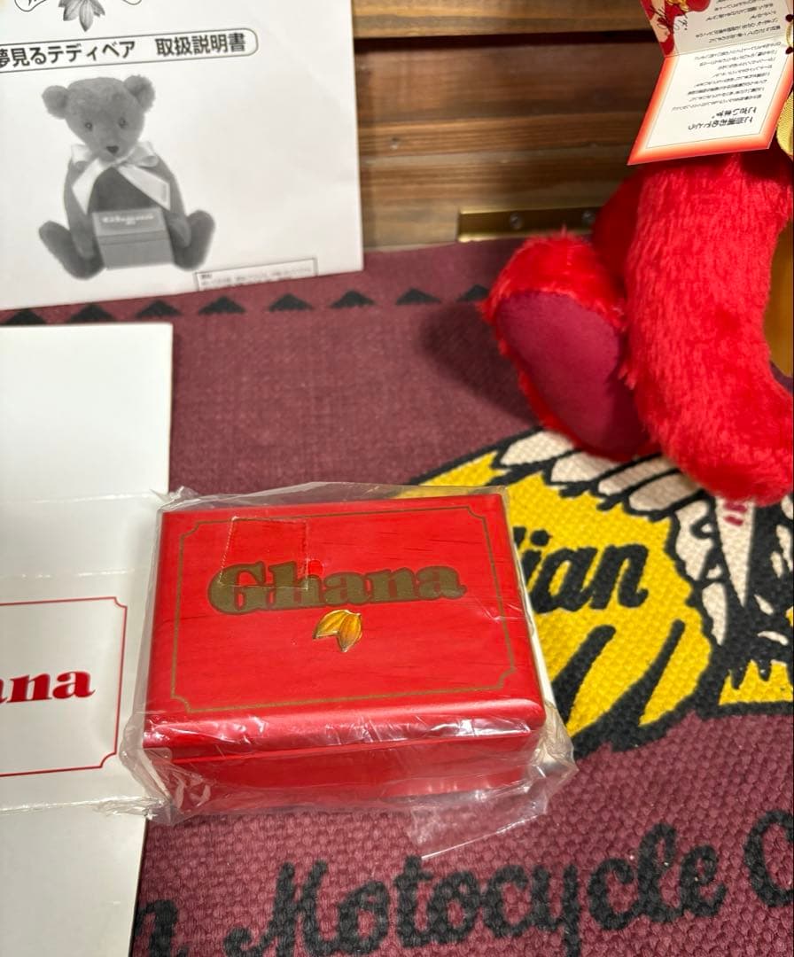 ★ロッテ★ガーナ★深田恭子★赤★テディベア★ポストカード★ストラップ★ 懸賞★