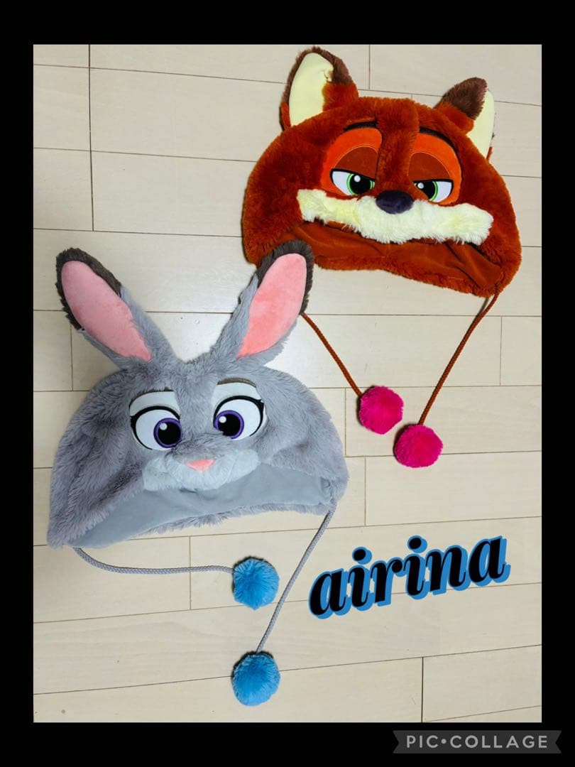 ズートピア♡ジュディ＆ニック♡ファンキャップ