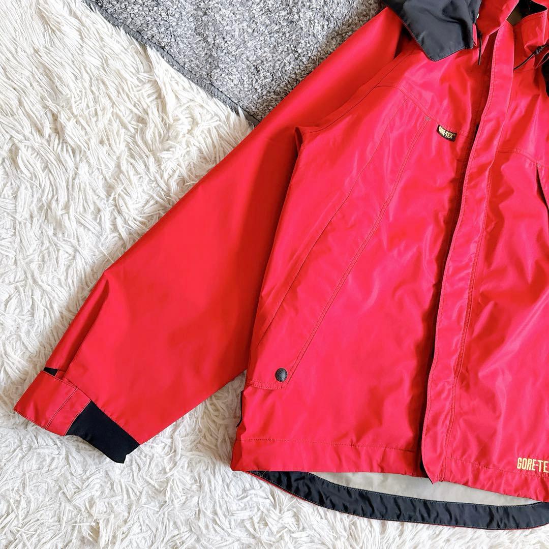 DAIWA プロバイザー ゴアテックス セットアップ Lサイズ　メンズ　赤×黒