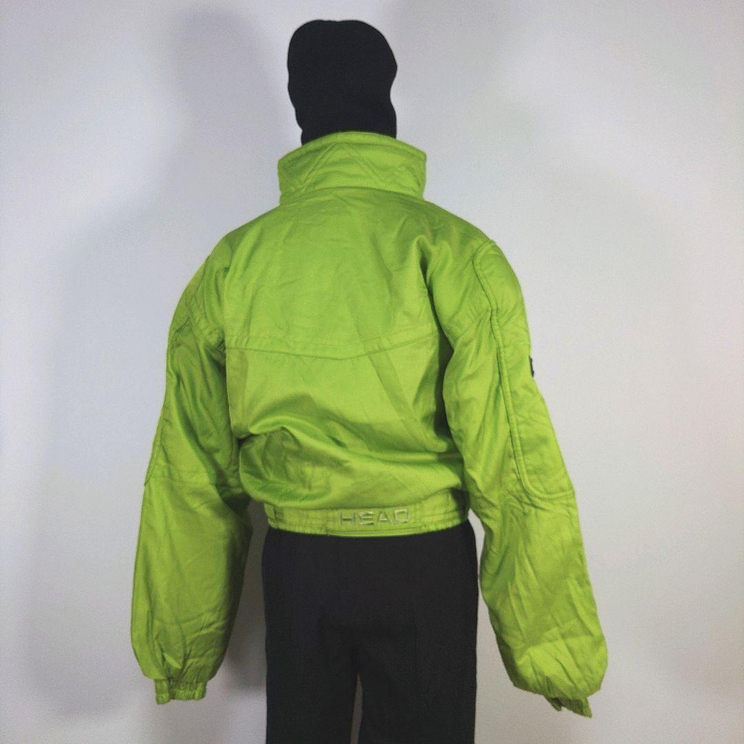 HEAD　ヘッド　メンズ　Lサイズ　スキーウェア　上下セット　黄緑　ブラック
