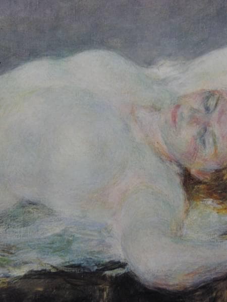 伊藤清永、オランダの裸婦、超希少画集画、新品額装付