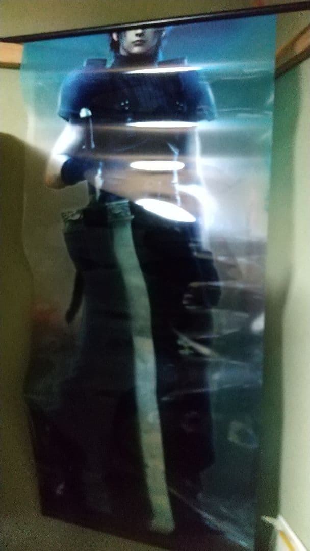 【非売品難有り】クライシスコアFF7　等身大店頭POP