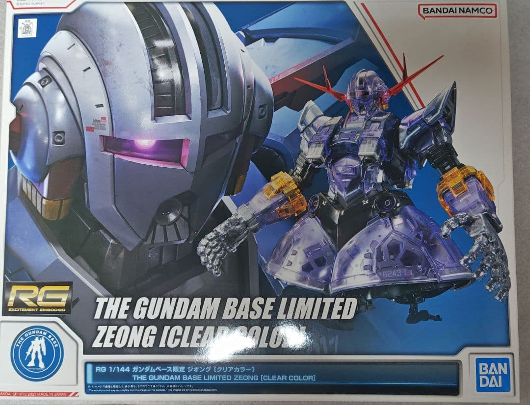 n*o様 RG ジオング クリアーカラー　＋狸スレッタ