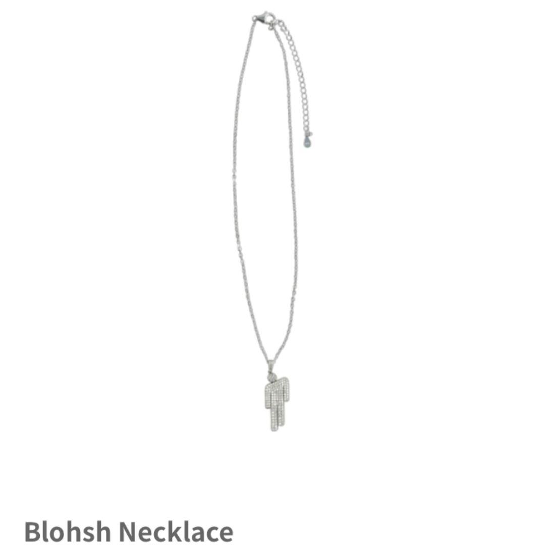 ビリーアイリッシュ 正規品 グッズ Blohshネックレス シルバー 完売レア