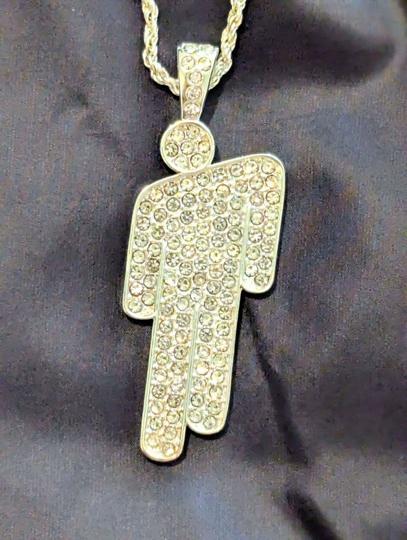 ビリーアイリッシュ 正規品 グッズ Blohshネックレス シルバー 完売レア