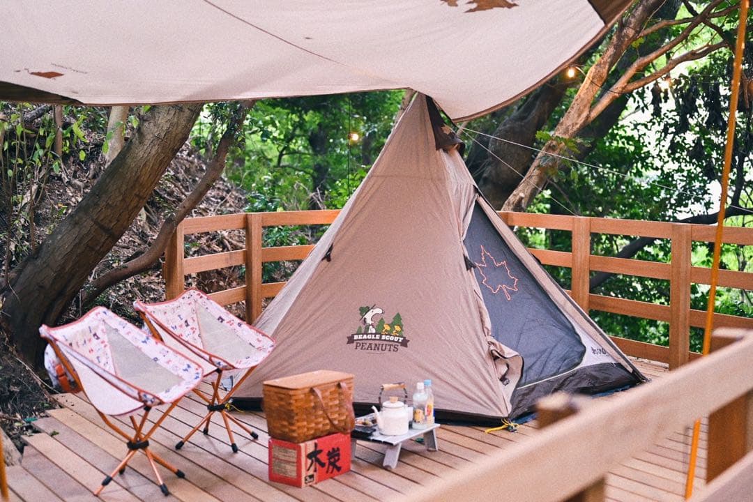 ロゴス SNOOPY Tepee テント-BB ワンボール スヌーピー ナバホ