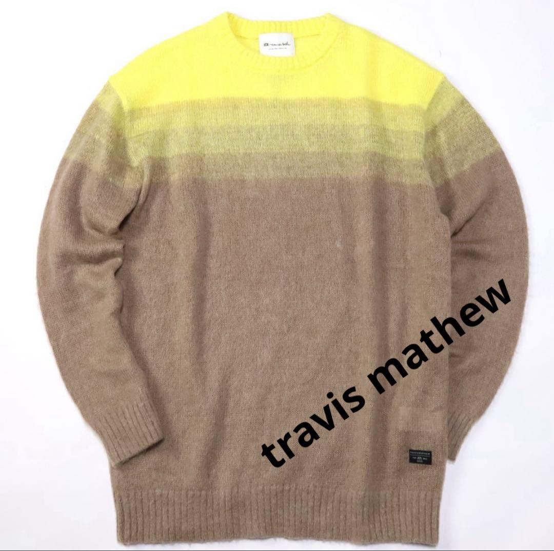 【未使用美品】travis mathew ニット セーター モヘヤ混 XL