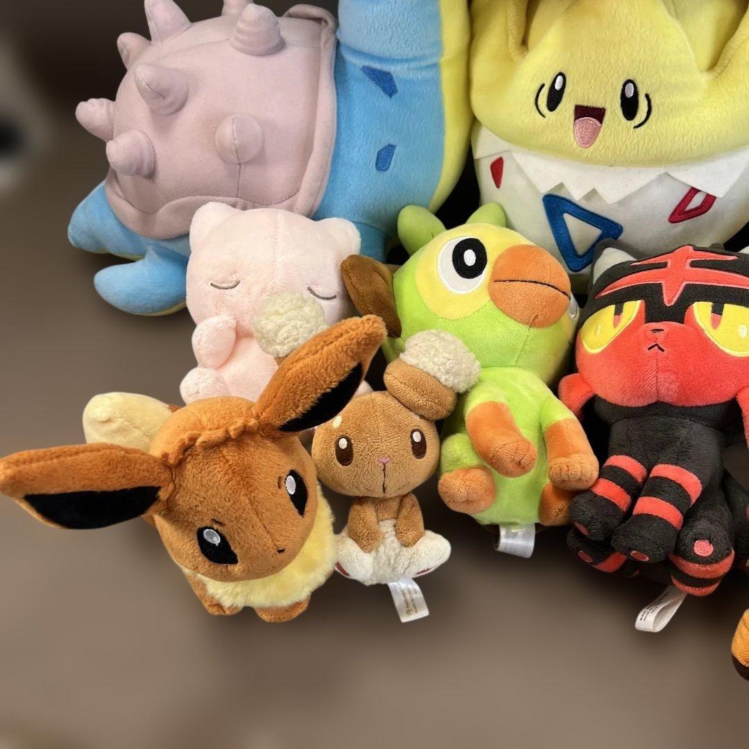 ポケモン　Pokemon　ぬいぐるみ　マスコット　まとめ売り