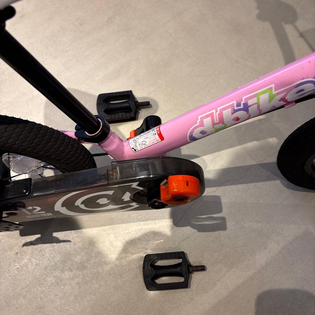 d-bike ディーバイク　12インチ　ベイビーピンク