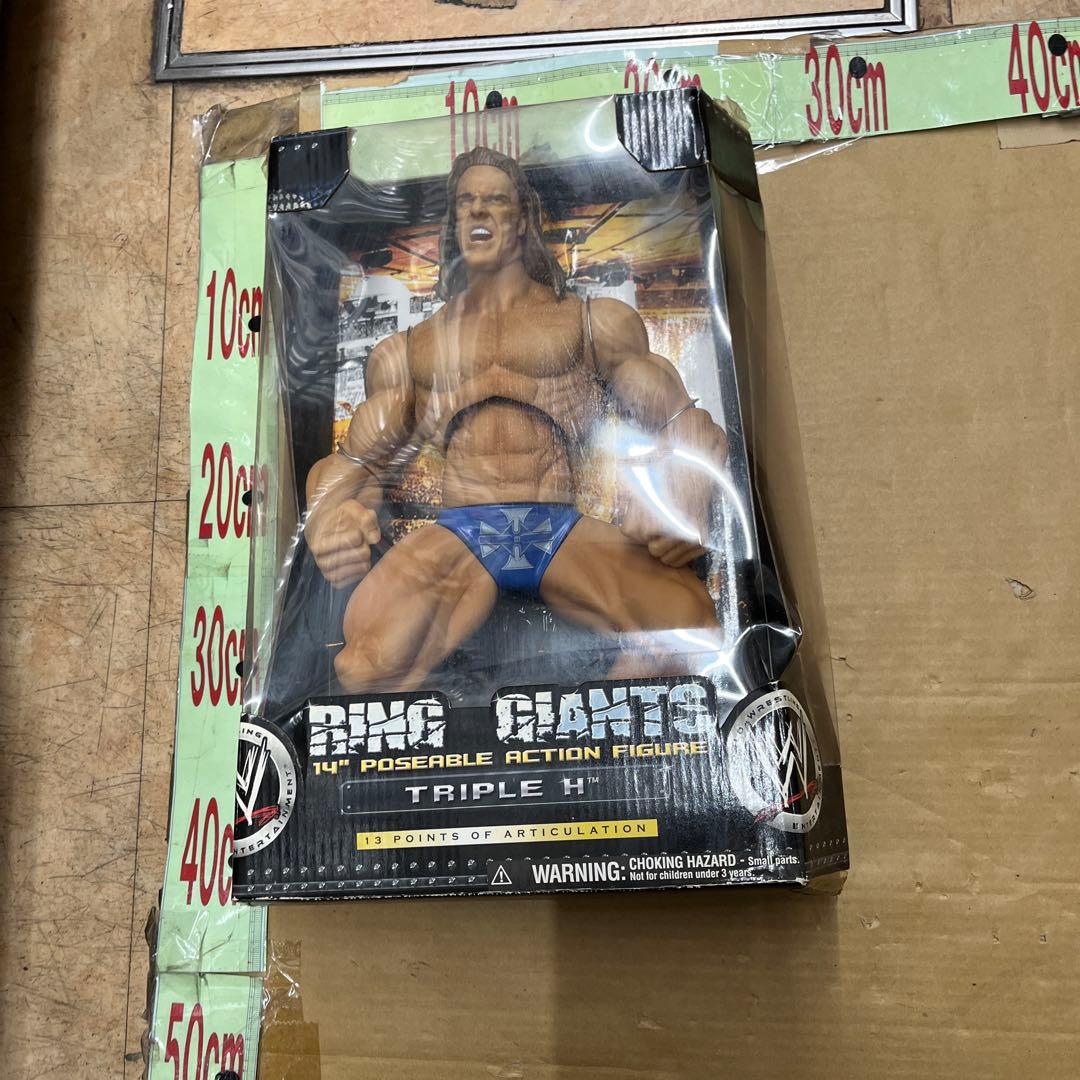 WWE WWF トリプルH フィギュア Ring Giants Series