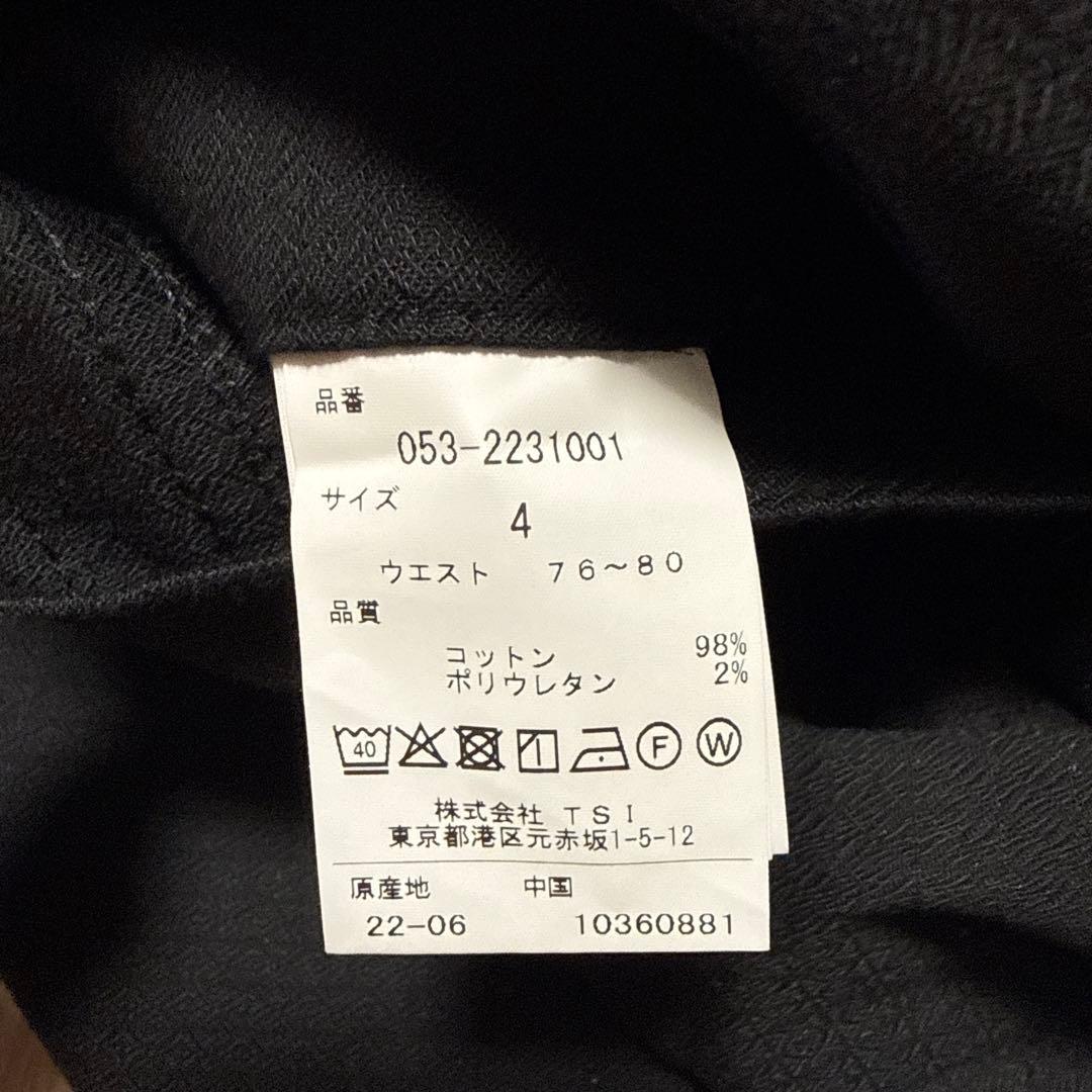 PEARLY GATES ブラックパンツ サイズ4