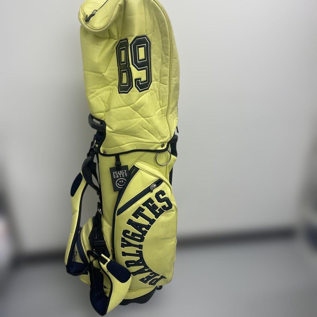 週末値下げ‼️ PEARLY GATES ゴルフバッグ 89 イエロー