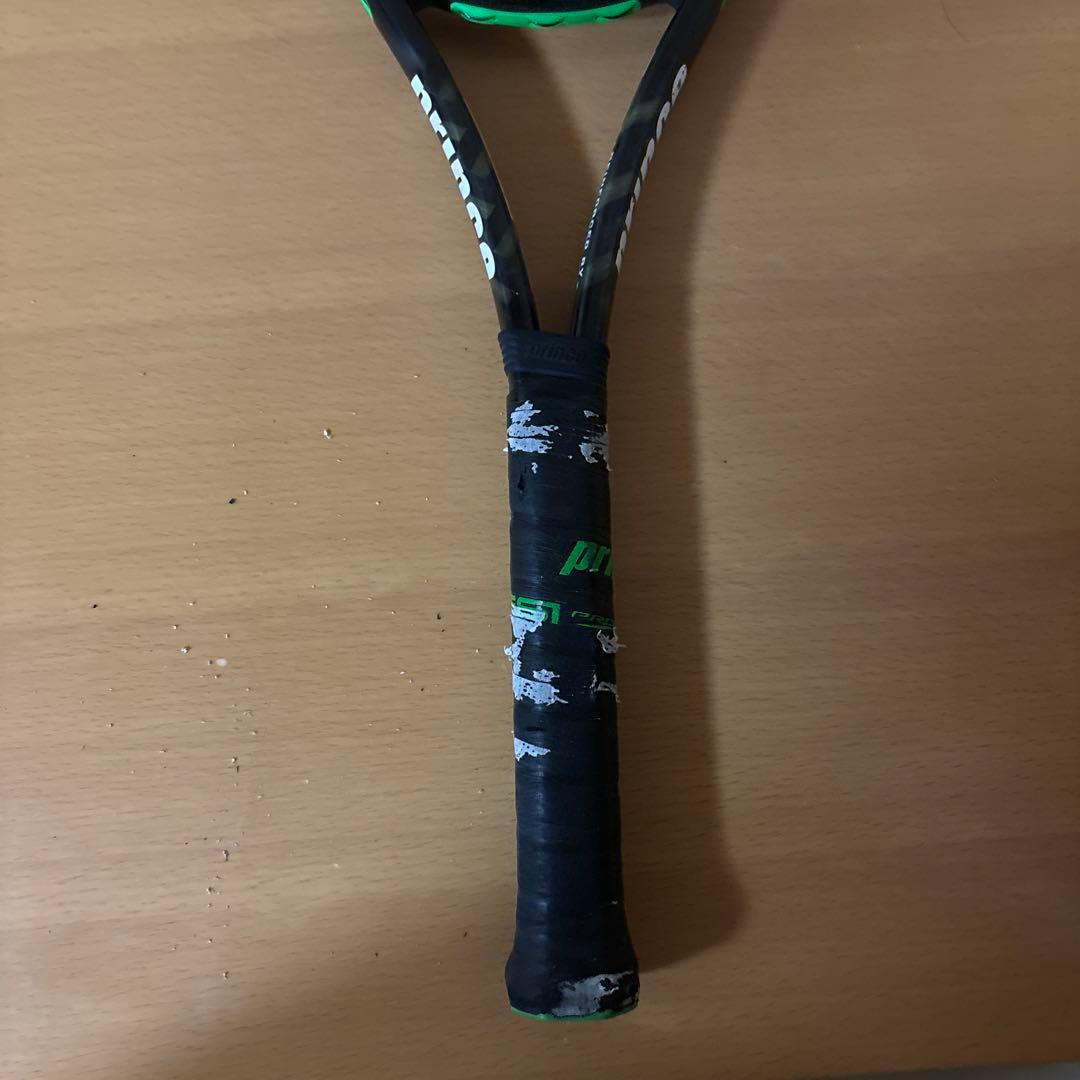 【中古】prince TOUR 100 Textreme テニスラケット　3本