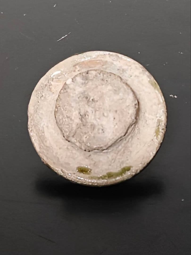 極小古瀬戸蓋付き小壺　室町時代〜桃山 古瀬戸 古美濃 古美術 六古窯 古陶器