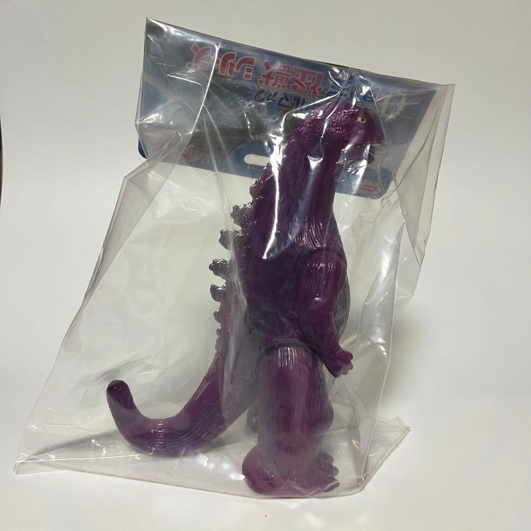 ブルマァク　ゴジラ　プラモデル版　ソフビ　フィギュア　紫
