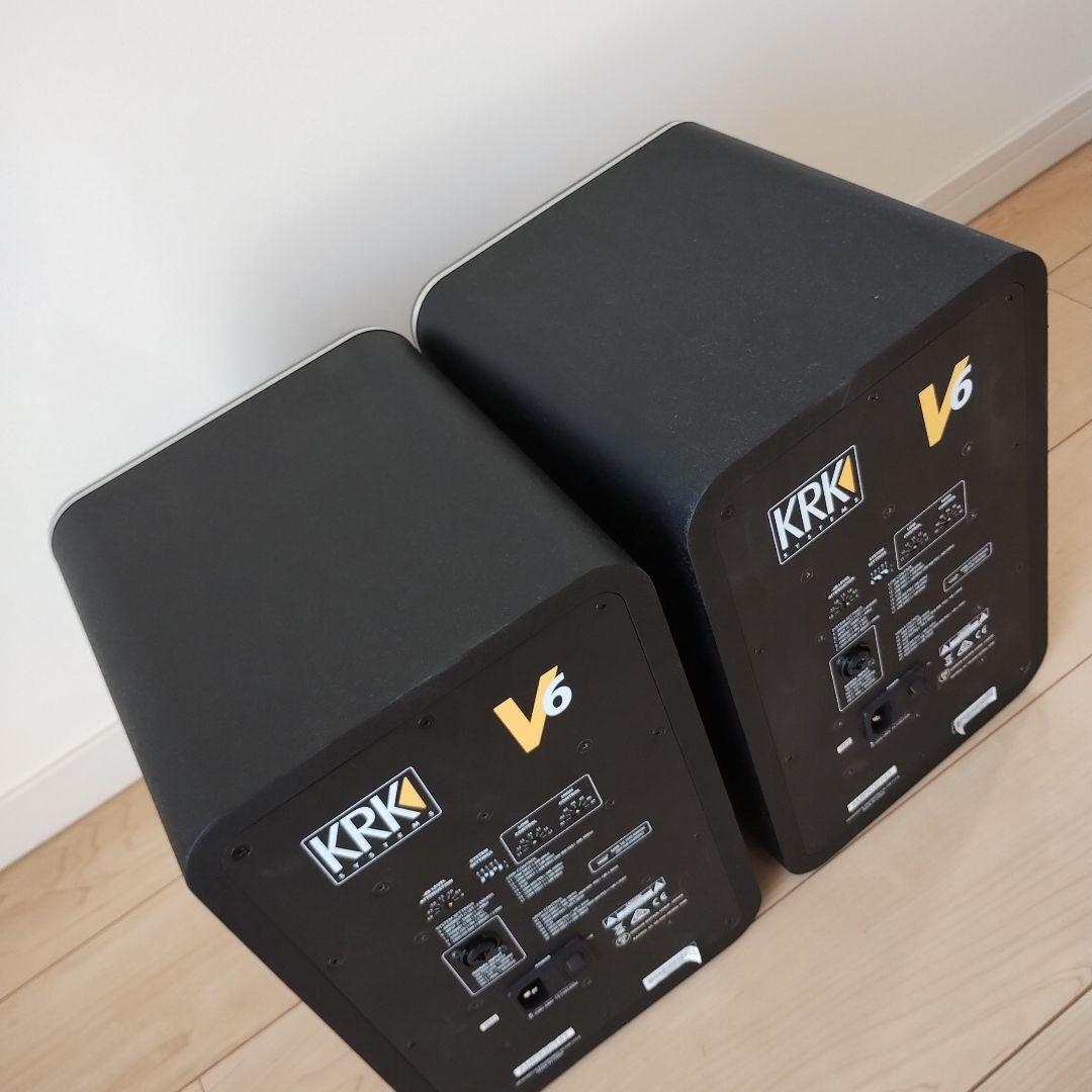 美品 KRK V6S4 ペア スタジオモニタースピーカー