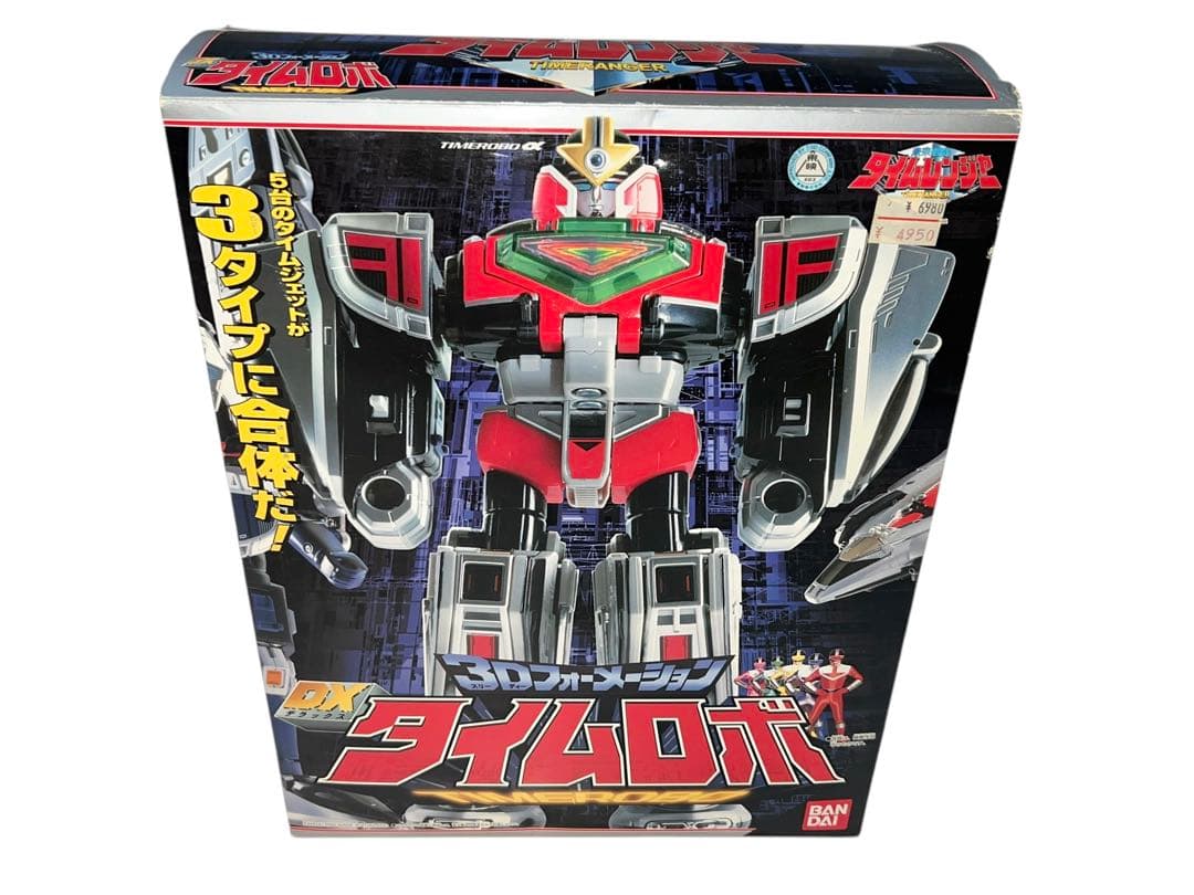 美品　3Dフォーメーション DXタイムロボ 未来戦隊タイムレンジャー