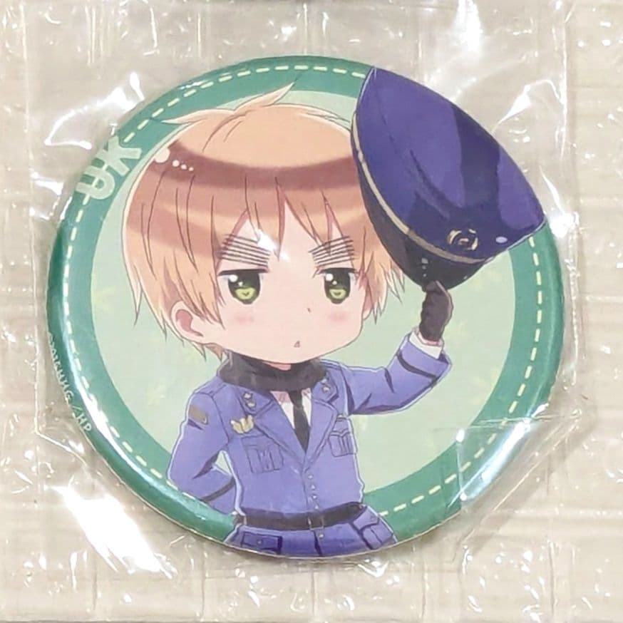 ヘタリア TheWorldTwinkle イギリス 缶バッジ UK 英 未開封