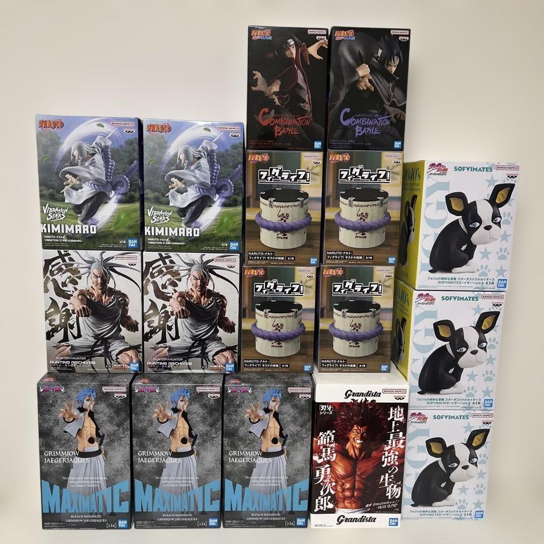 新品未開封　少年ジャンプ　人気アニメマンガキャラ　刃牙　フィギュアまとめ売り