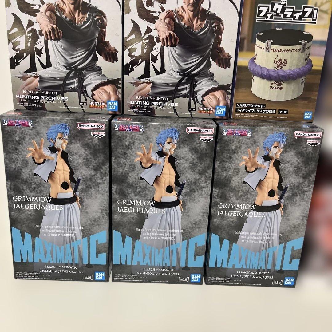 新品未開封　少年ジャンプ　人気アニメマンガキャラ　刃牙　フィギュアまとめ売り