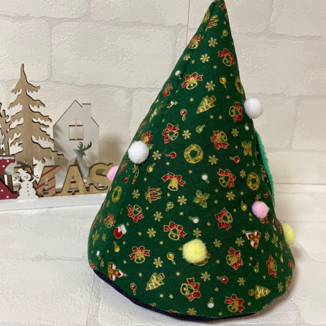 ハリネズミ寝袋　Xmasハウス