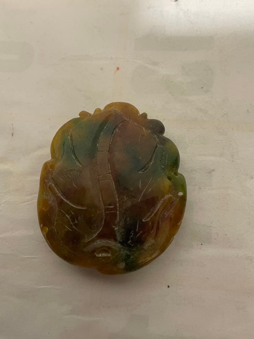 中国美術　玉石翡翠彫刻　猿