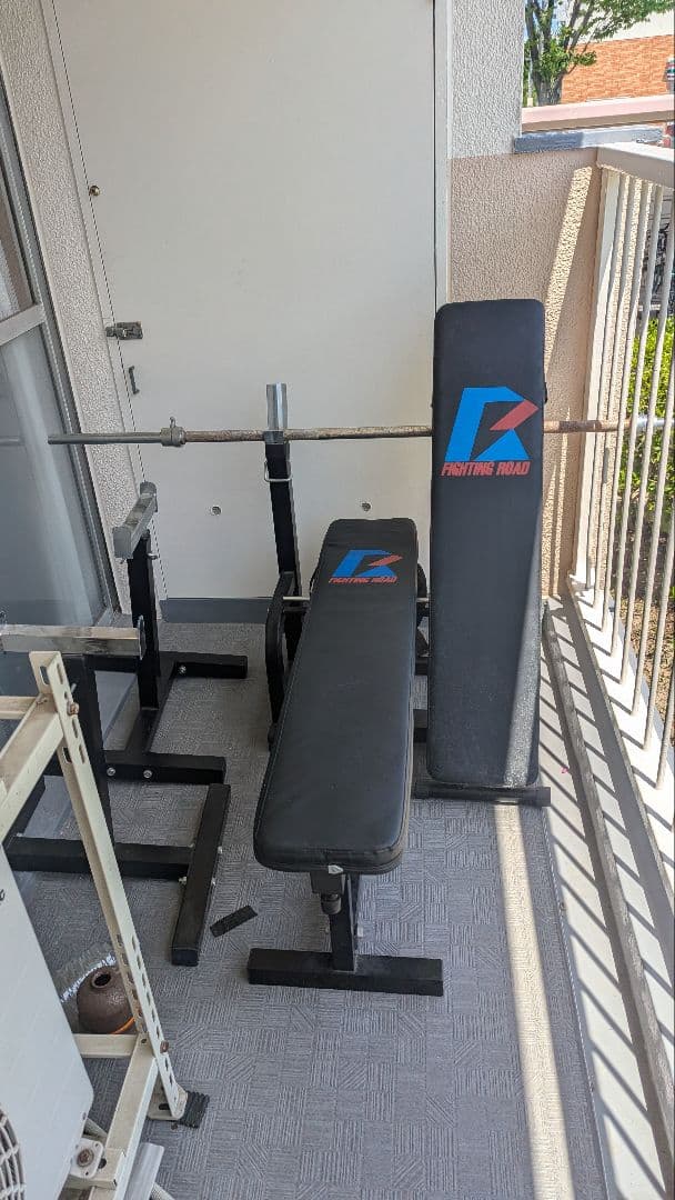 引き取り限定 ファイティングロード、ベンチプレス台