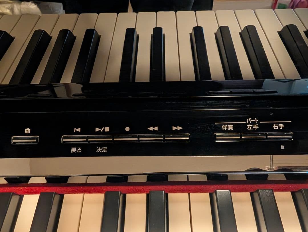 美品 ローランド Roland 電子ピアノ LX17-PE 黒塗鏡面