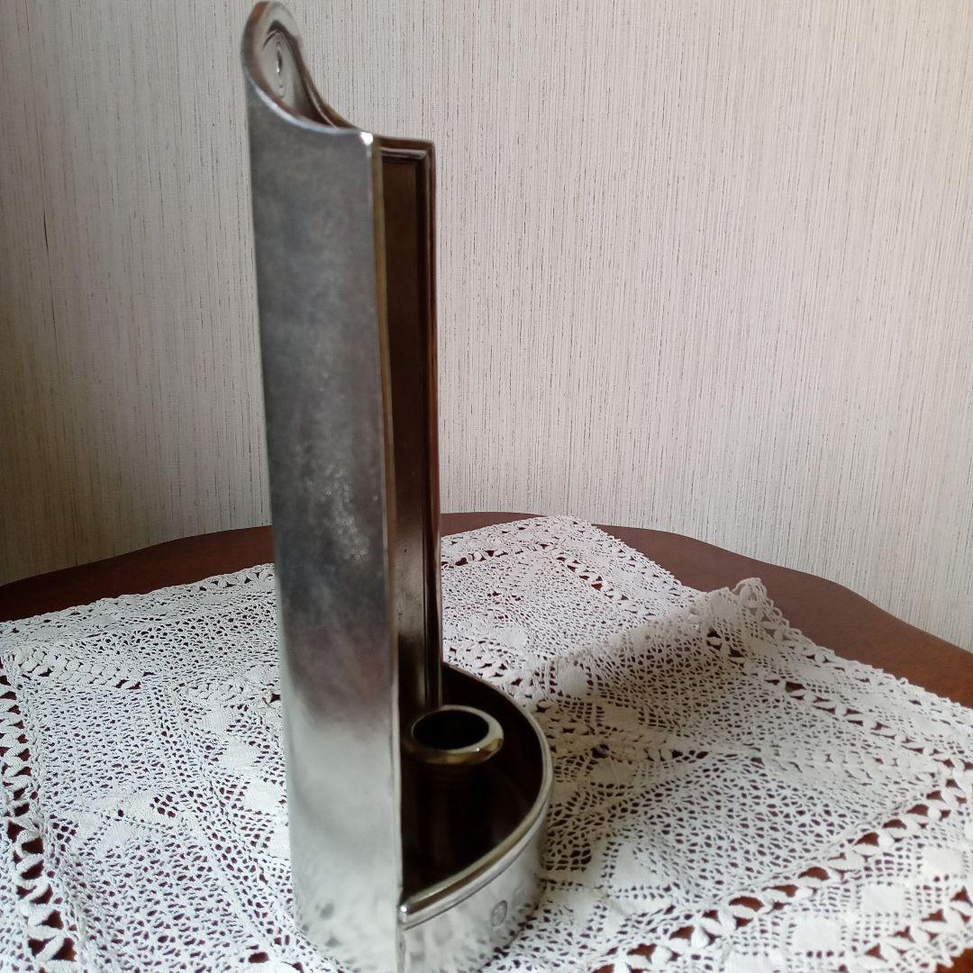 お値下げ！ノルウェー　トンスベルグ　ピューターキャンドルスタンド未使用品