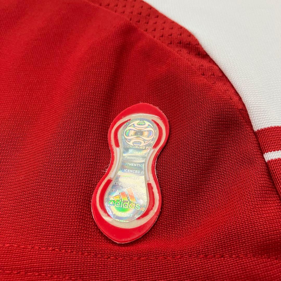 adidas バイエルンミュンヘン サッカーシャツ 2007-2009 赤白