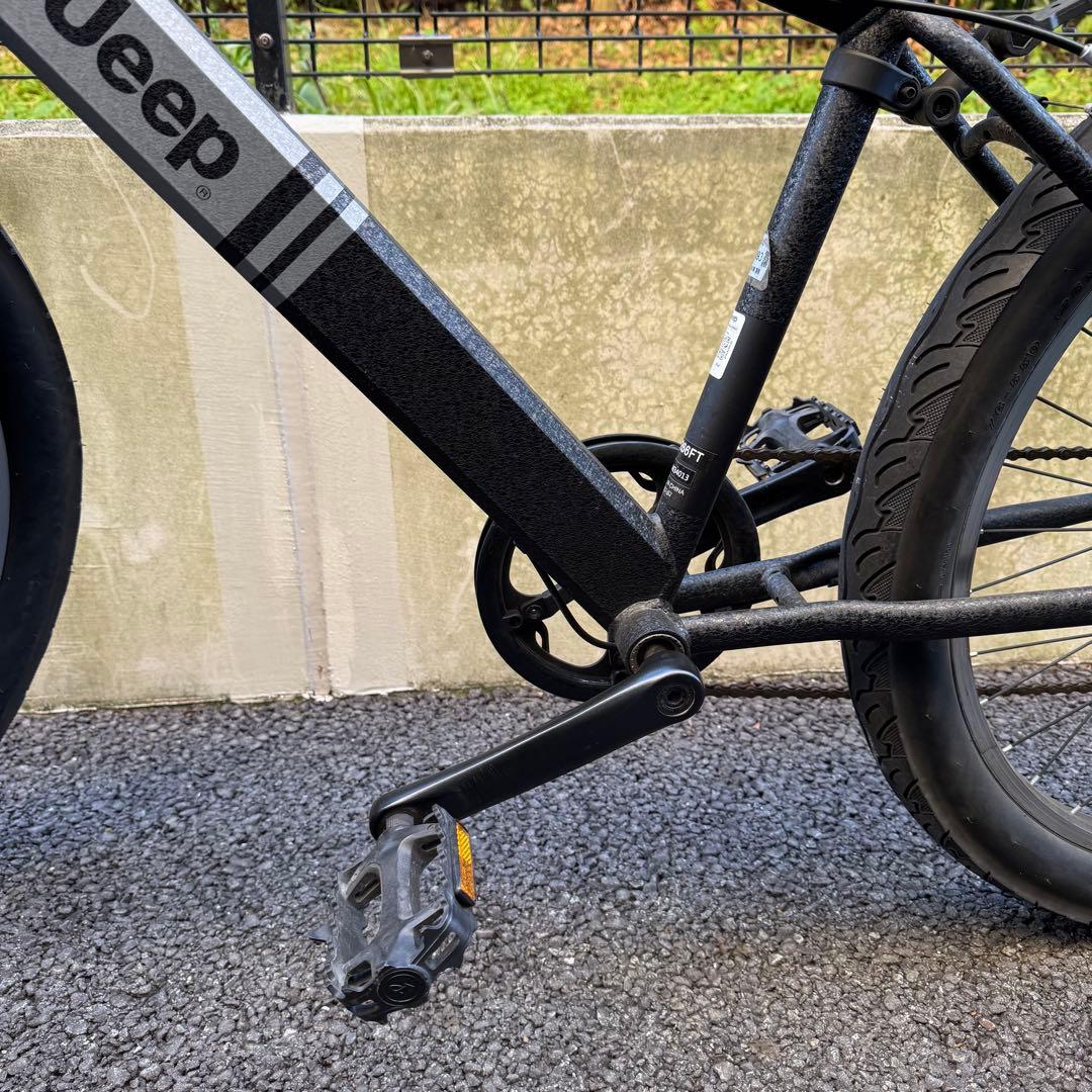 JEEP ファットバイク ブラック 26インチ 3年乗車 自転車