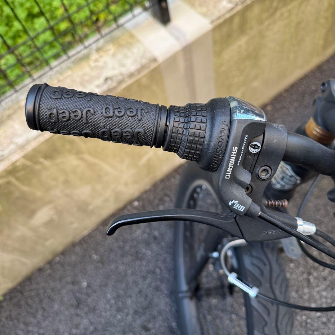 JEEP ファットバイク ブラック 26インチ 3年乗車 自転車