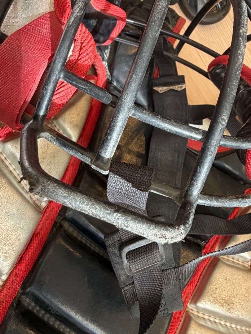 少年軟式ゼット　キャッチャー防具一式プロテクターレガース　マスクアンダーアーマー