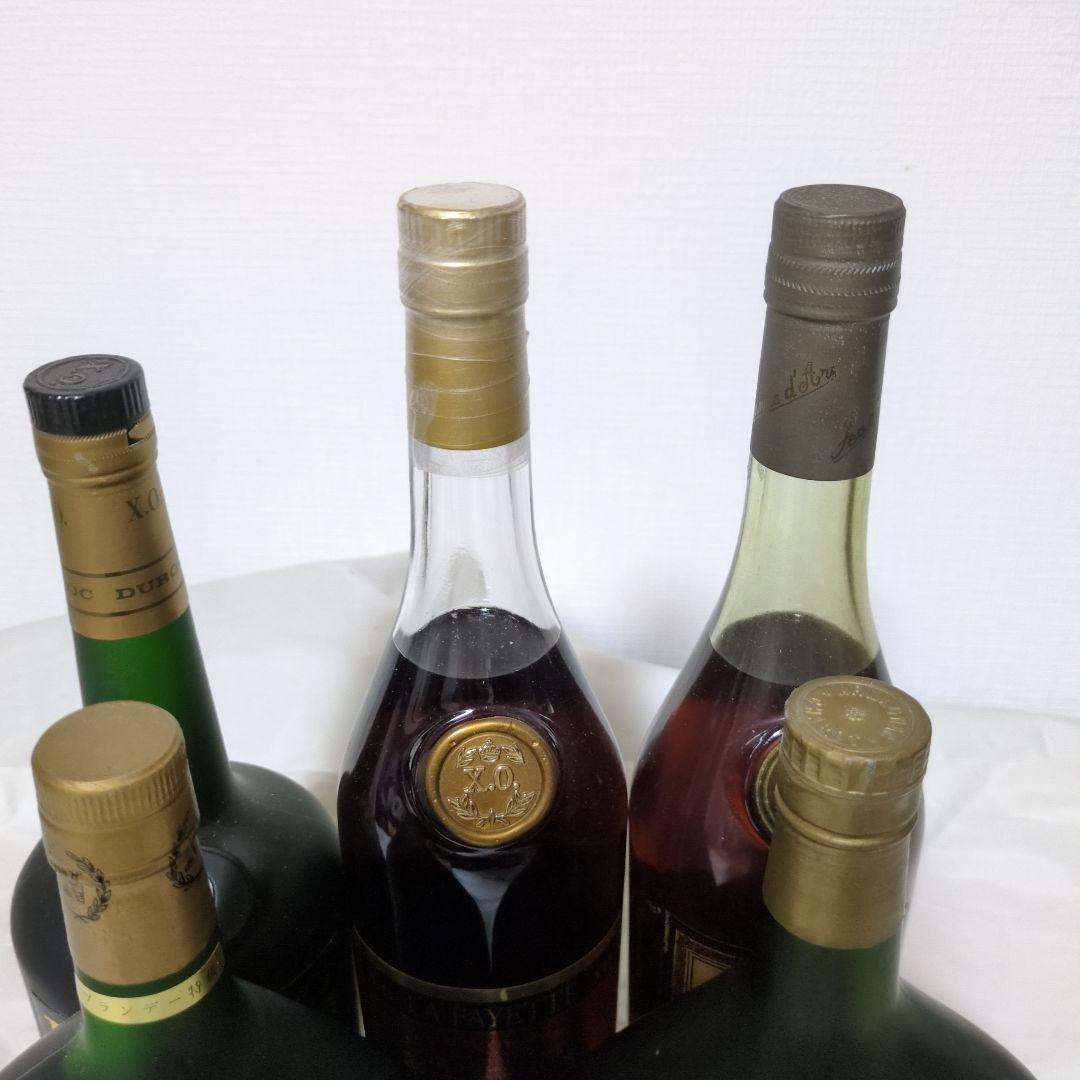 フランス産ブランデー5本セット　 （特級2本含）XO、NAPOLEON