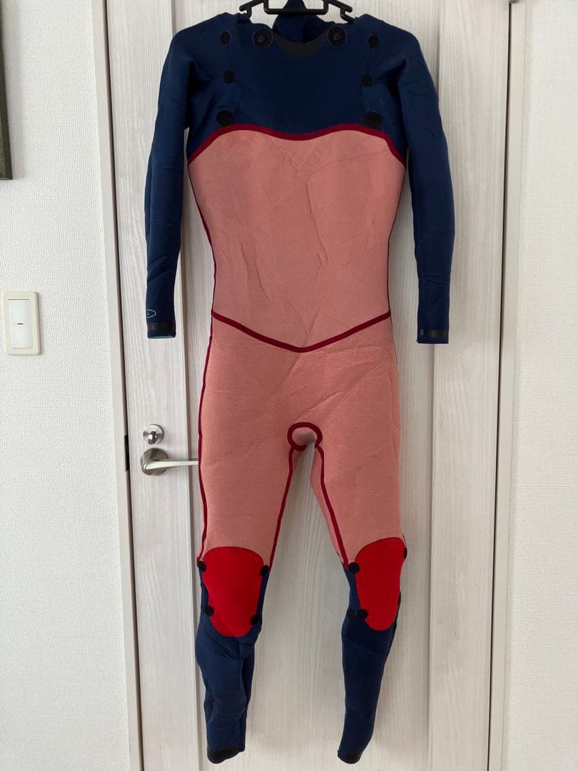 ROXY フラワープリント 3.2mm フルスーツ Lサイズ