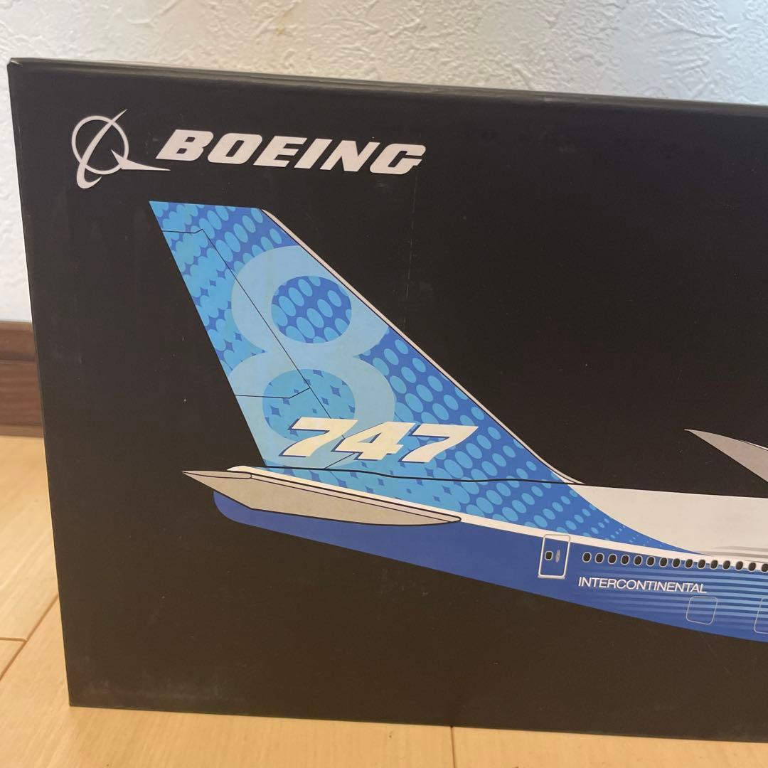 ★レア★BOEING747-8 【BOEING塗装】1:144モデルプレーン