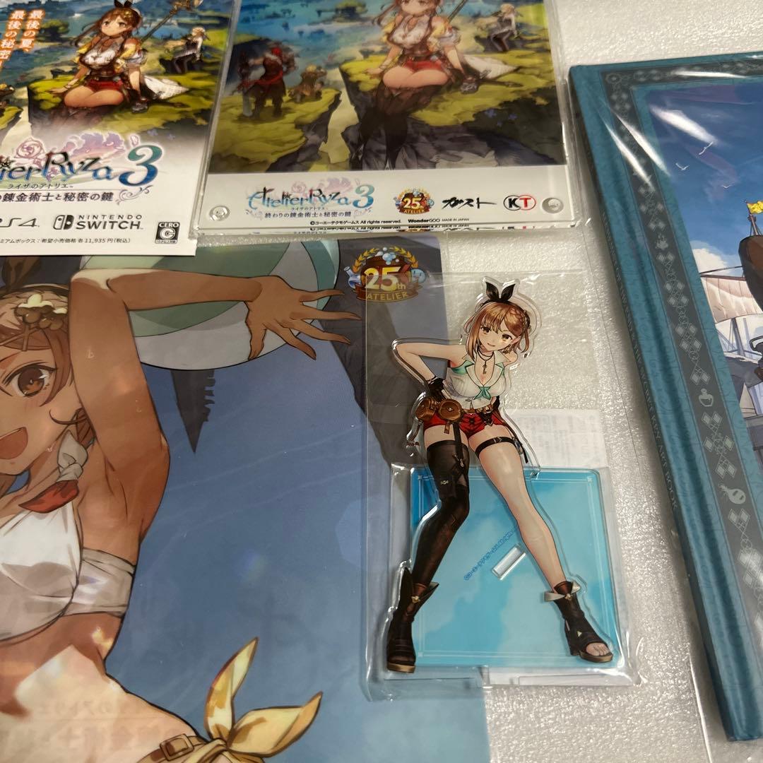 ライザのアトリエ　キャラファイングラフ　クリアファイル　アクスタ