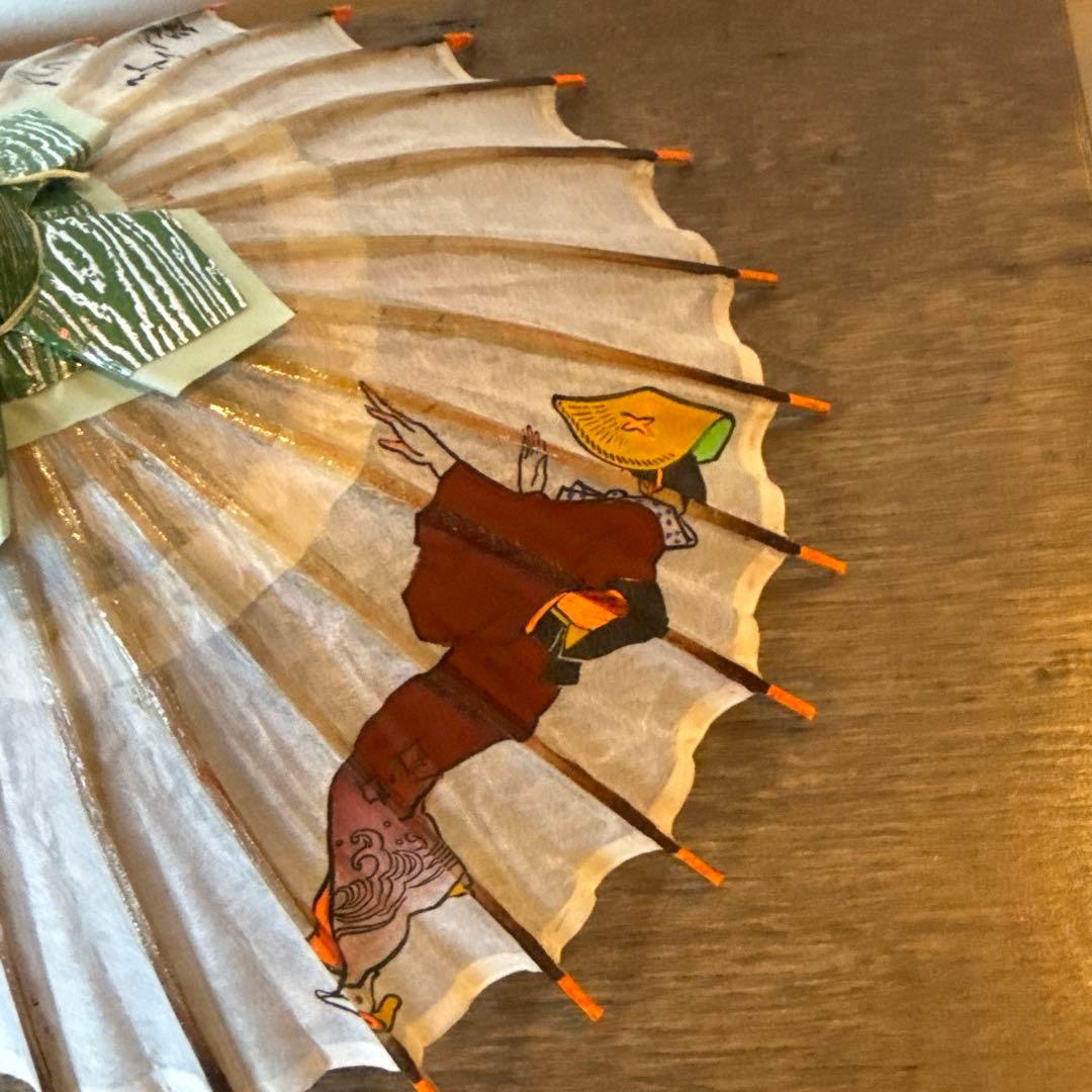 新潟　末廣かけ　菊屋謹製　意匠登録167482 郷土玩具　工芸品　古作　珍品