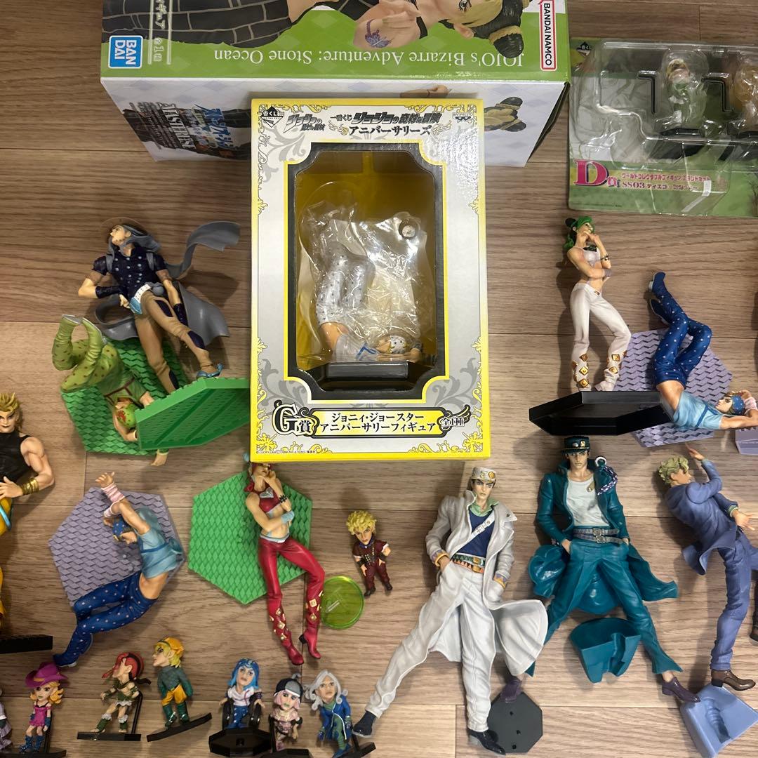 ジョジョの奇妙な冒険 スティール・ボール・ラン フィギュア セット ジョニィ4体