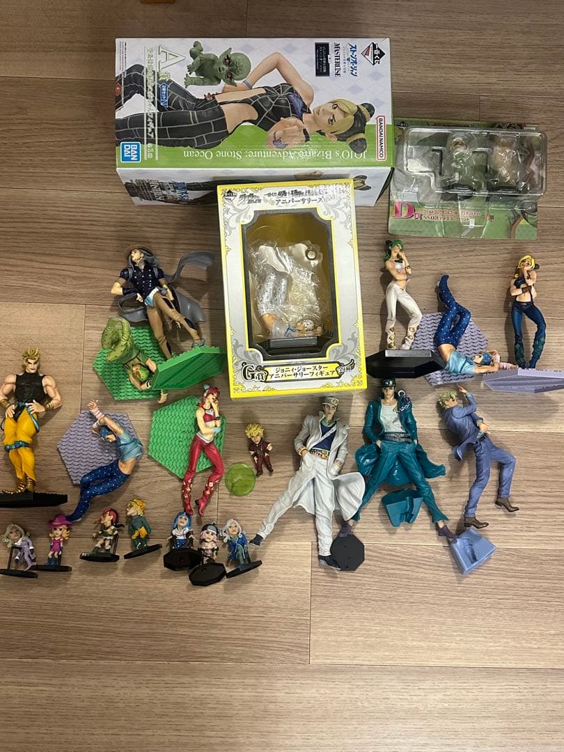 ジョジョの奇妙な冒険 スティール・ボール・ラン フィギュア セット ジョニィ4体