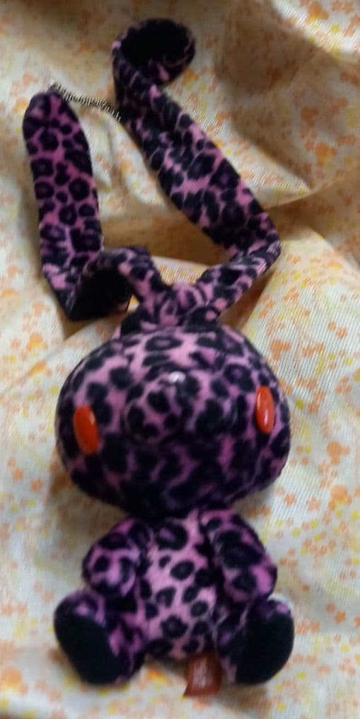 レア☆汎用うさぎ☆パンサーぬいぐるみ&マスコットキーホルダー4点セット☆