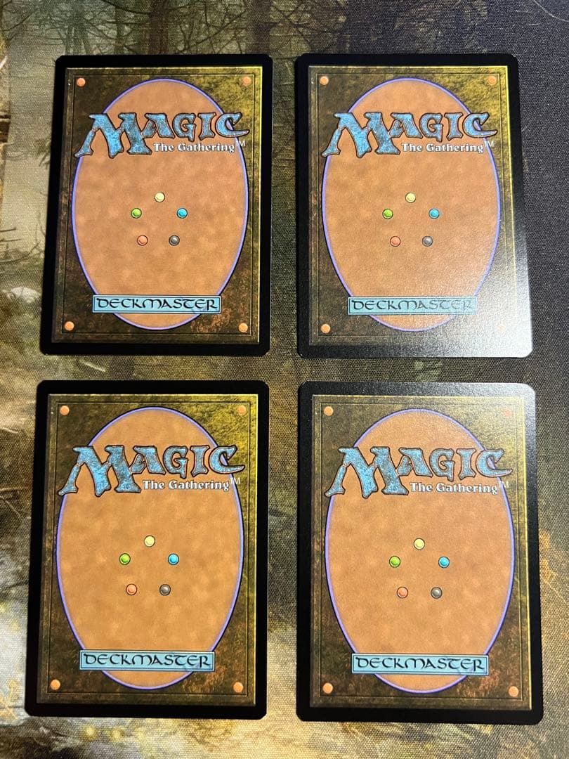 MTG 緻密　旧枠　foil 4枚セット