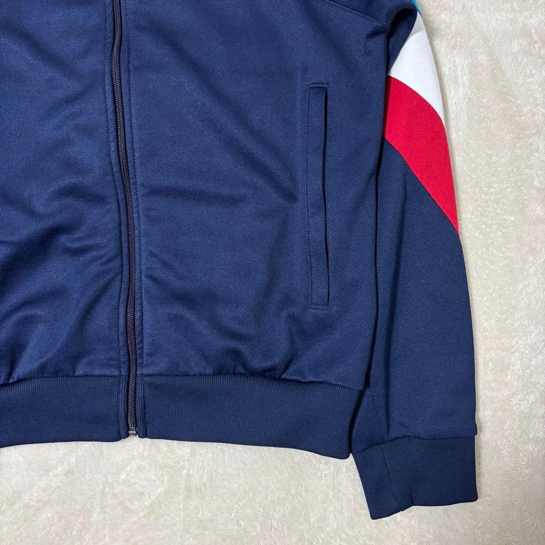 アディダス トラックジャケットパンツ　パネル切替　上下セットアップ　マルチカラー