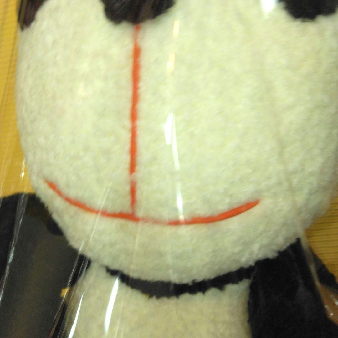 パパンダ　PAPANDA大きなぬいぐるみ　激レア品　レトロ　変な顔のパンダ