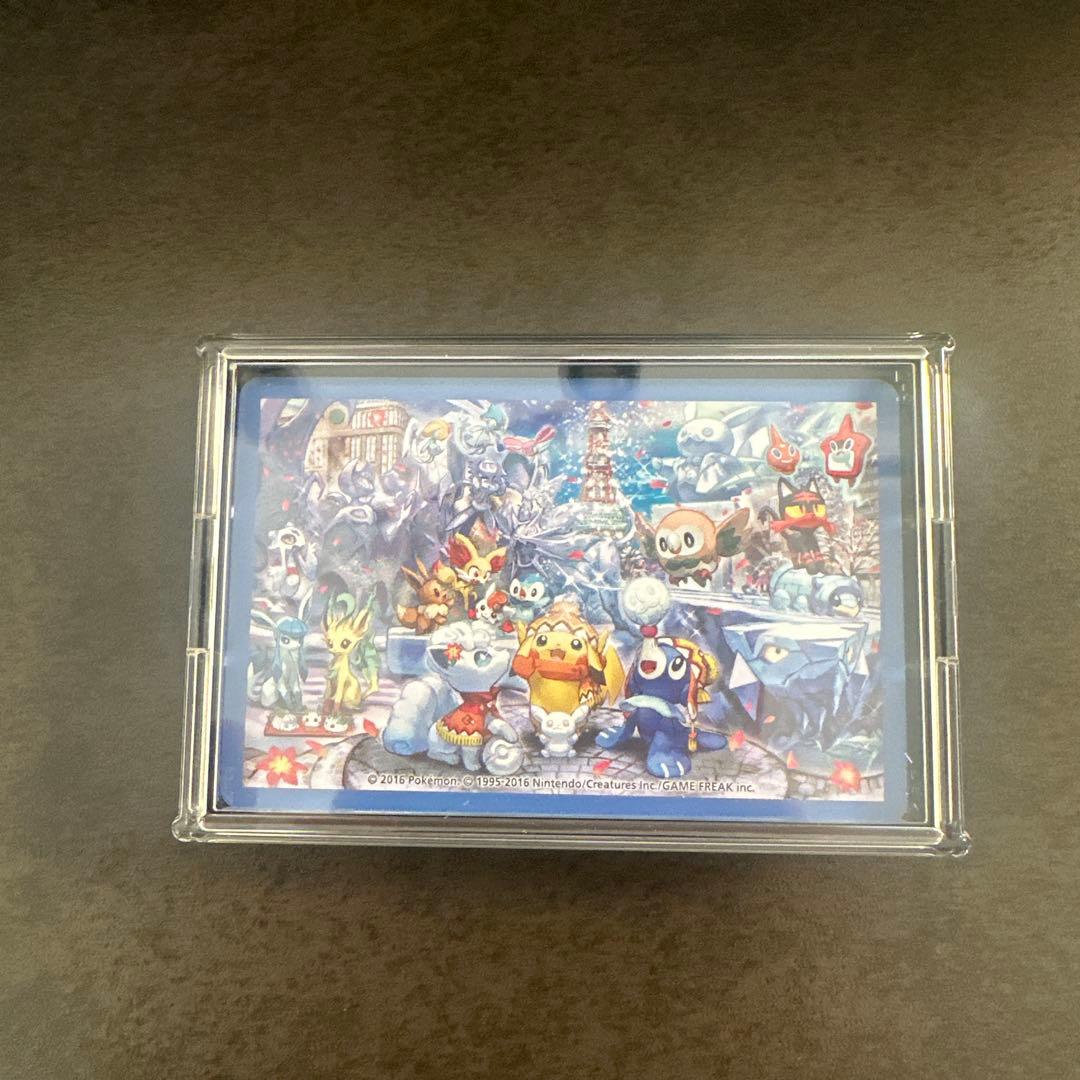 美品　トランプ ポケモンセンターサッポロ オープン記念　2016年