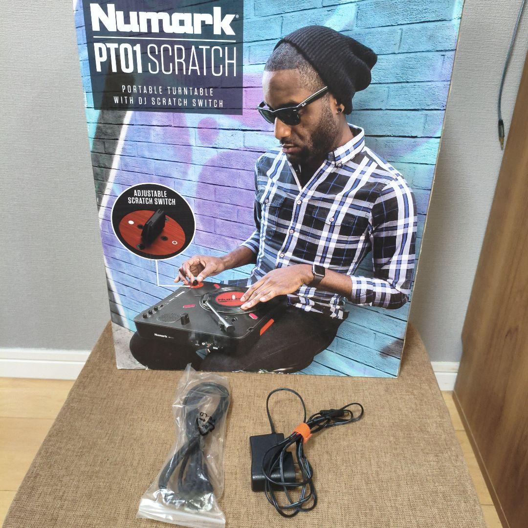 難あり おまけ多数 Numark PT01 Scratch ポータブル