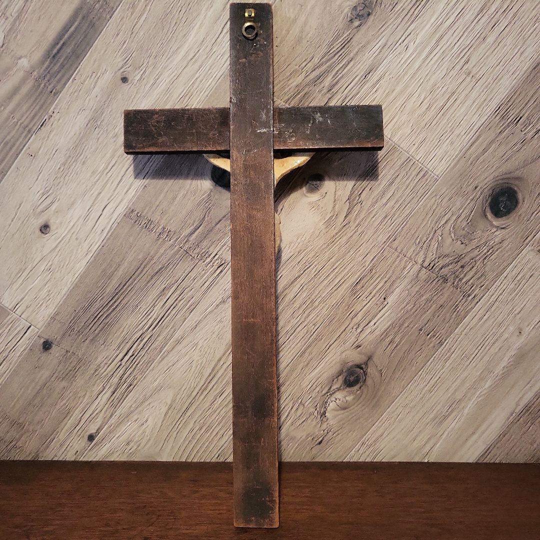 十字架 キリスト像　木製・鉄製