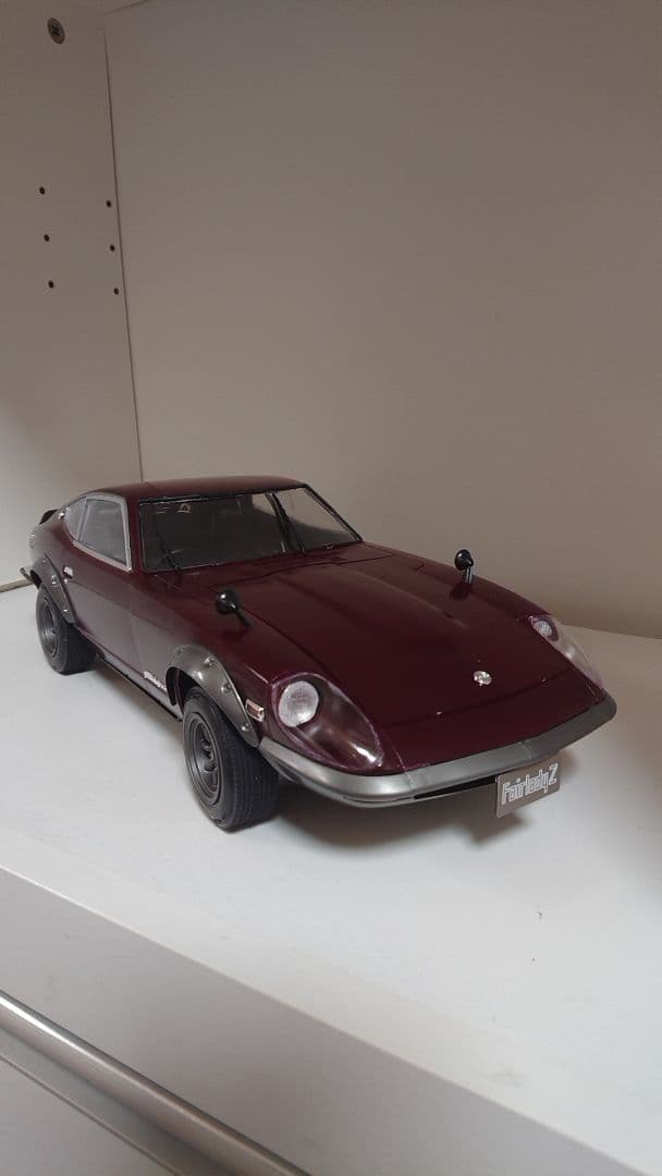 タミヤ1/12スケール日産フェアレディZカスタム♪プラモデル完成品♪