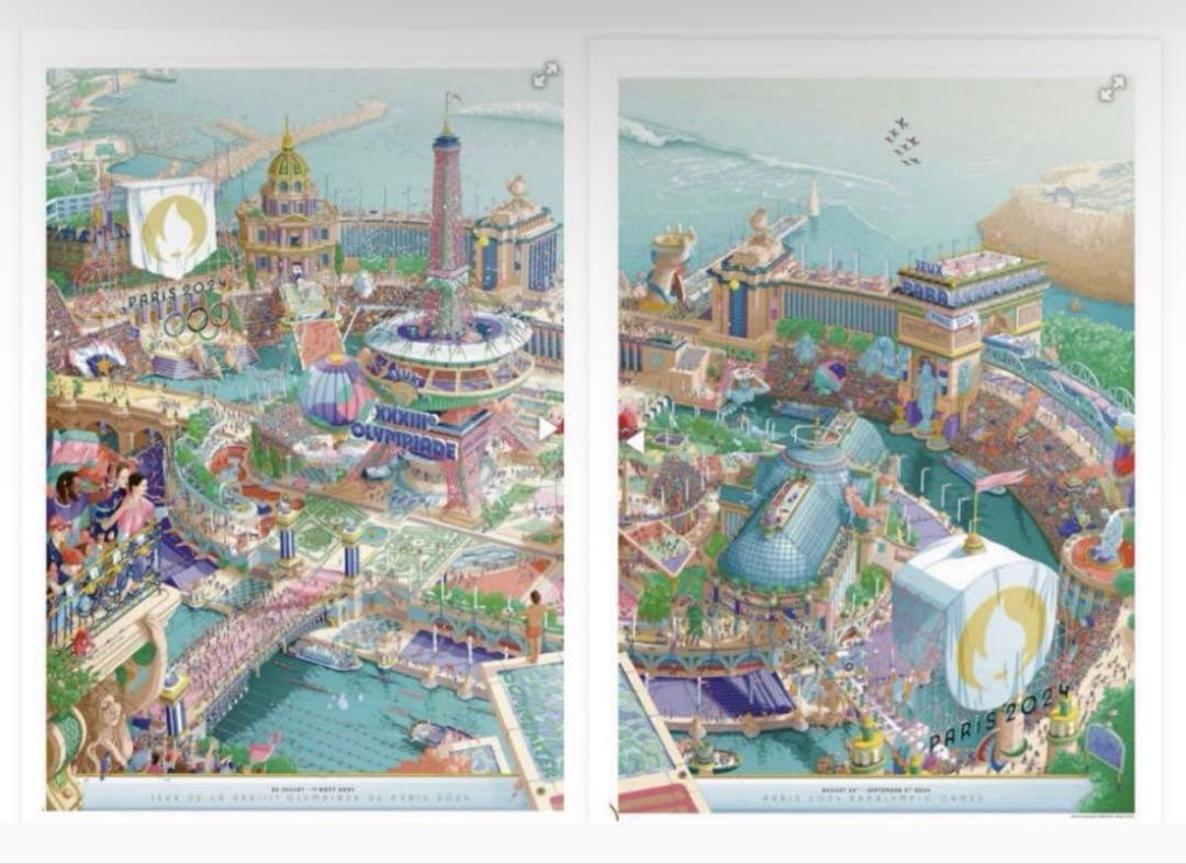 オリンピック　パラリンピック　限定ポスター