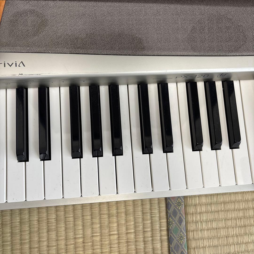 【ジャンク】　 CASIO privia PX120 電子ピアノ　88鍵盤
